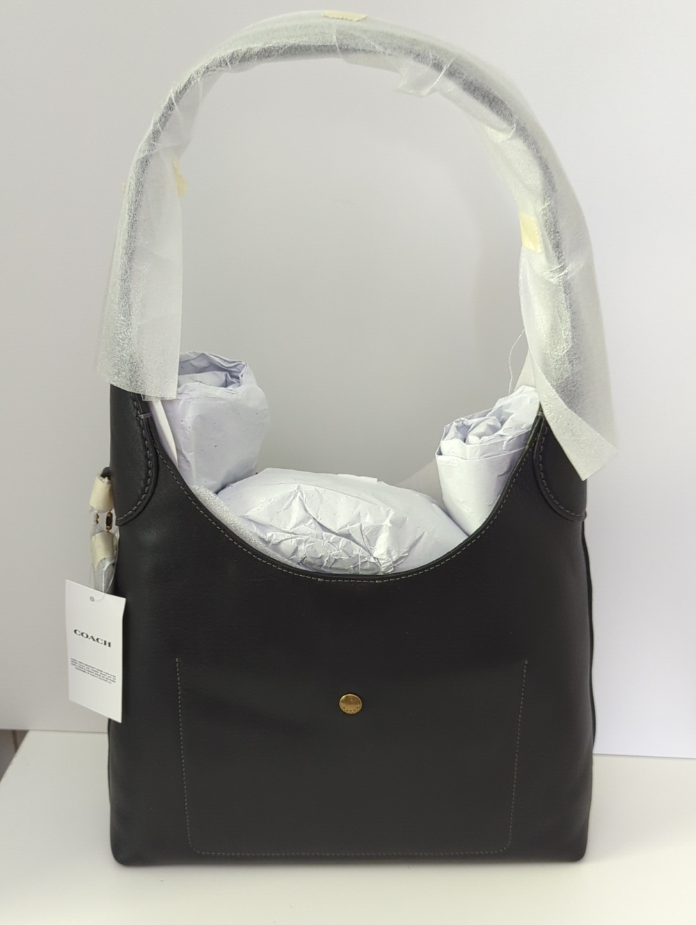 Coach Brooklyn SB 28 Leather Handbag - Picture 4 of 8